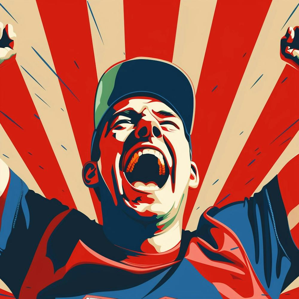 A Sports Fans Cheering Vector Design Illustratio 1718674689 1