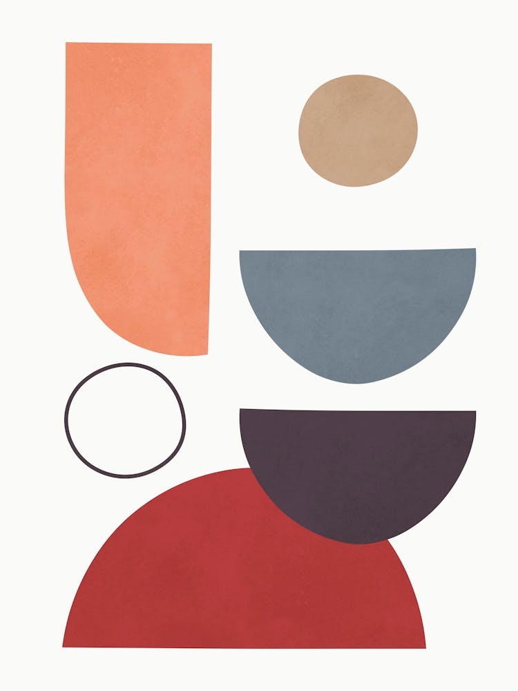 Geometry of circles and semicircles 2