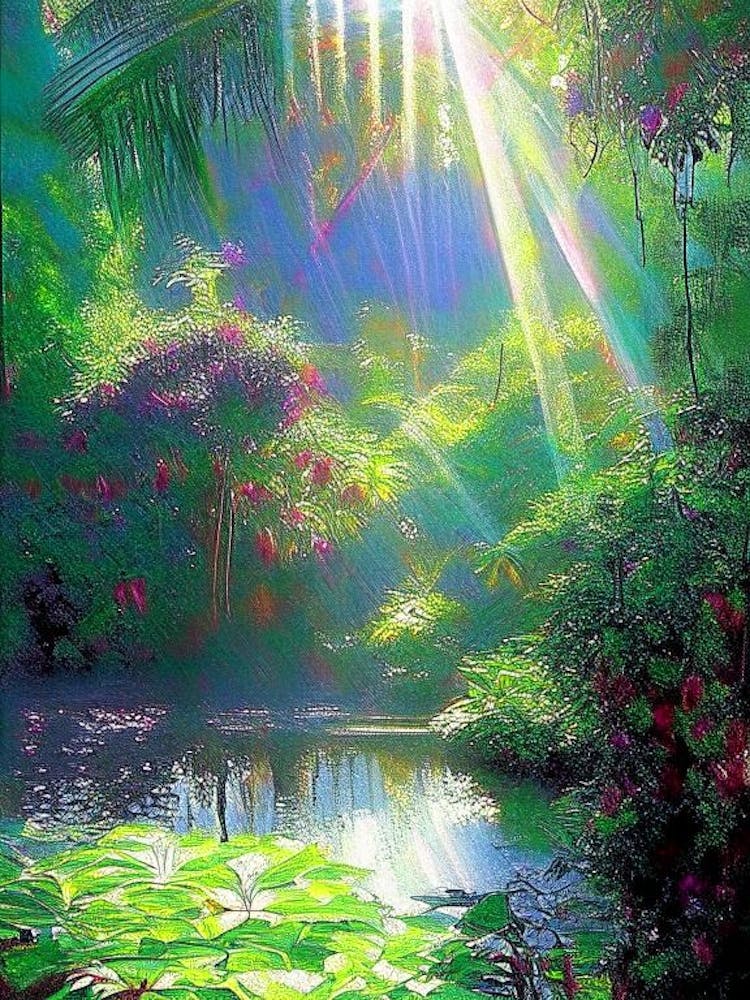 Nong Nooch Tropical Garden, Thailand Classic Painting