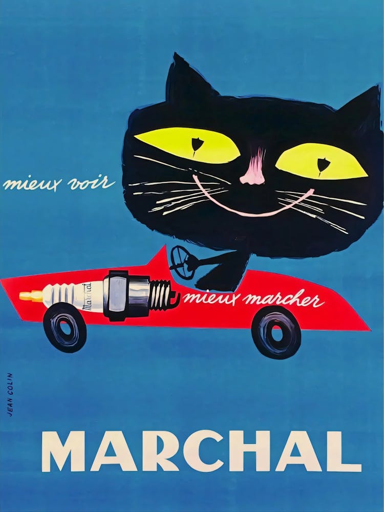 Vintage Marchal Cat