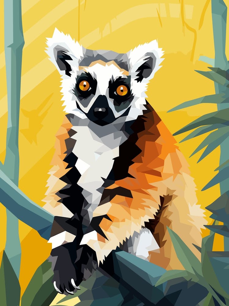 Lemur in Jungle 2