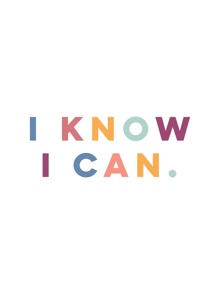 I Know I Can