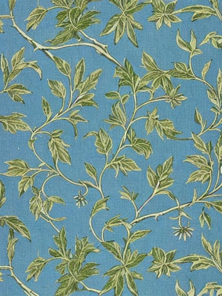 Pekannussbaum Vintage Botanische Illustration