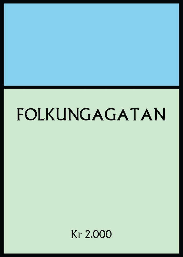 Folkungagatan Stockholm Sweden