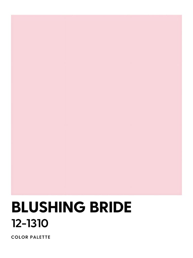 Blushing Bride