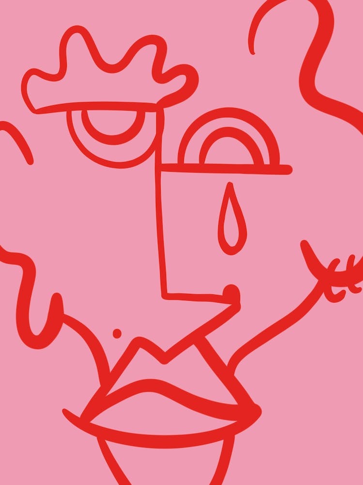 Face Abstract