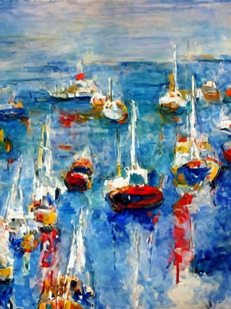 Port Of Istanbul Turkey Abstract Block 2 harbour