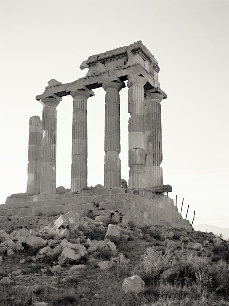 Agrigento, Italy, Black And White Photography 3