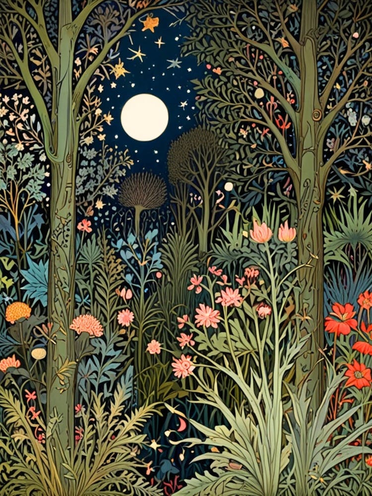 William Morris Fairy Garden 2