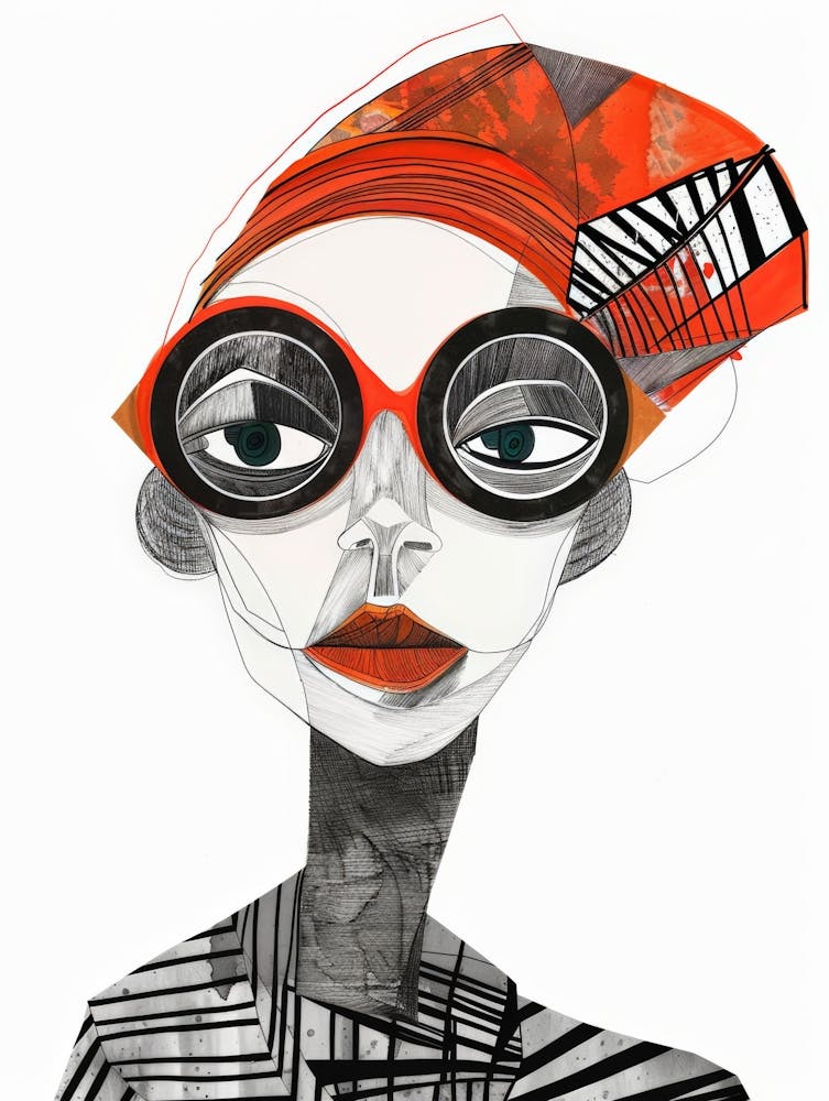 Woman In A Hat 54