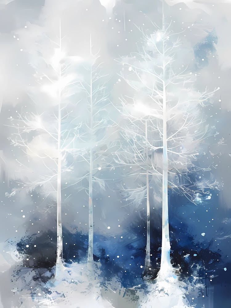 Snowy Trees