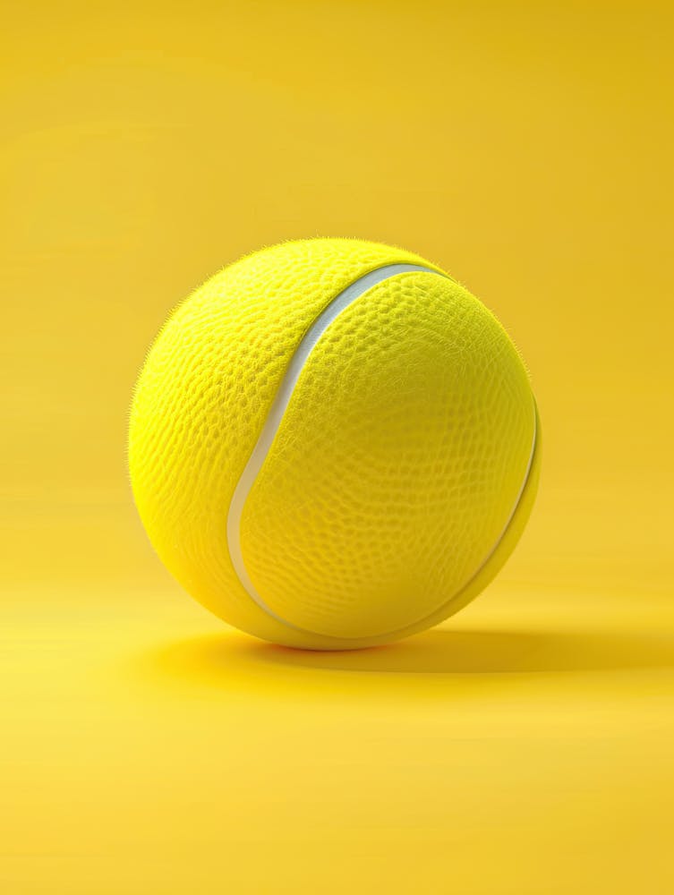 Sun Kissed Court Tennis Ball