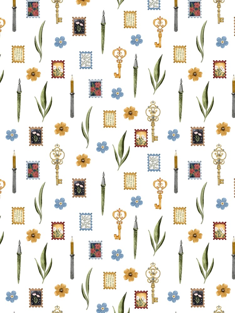 Vintage letter writing pens