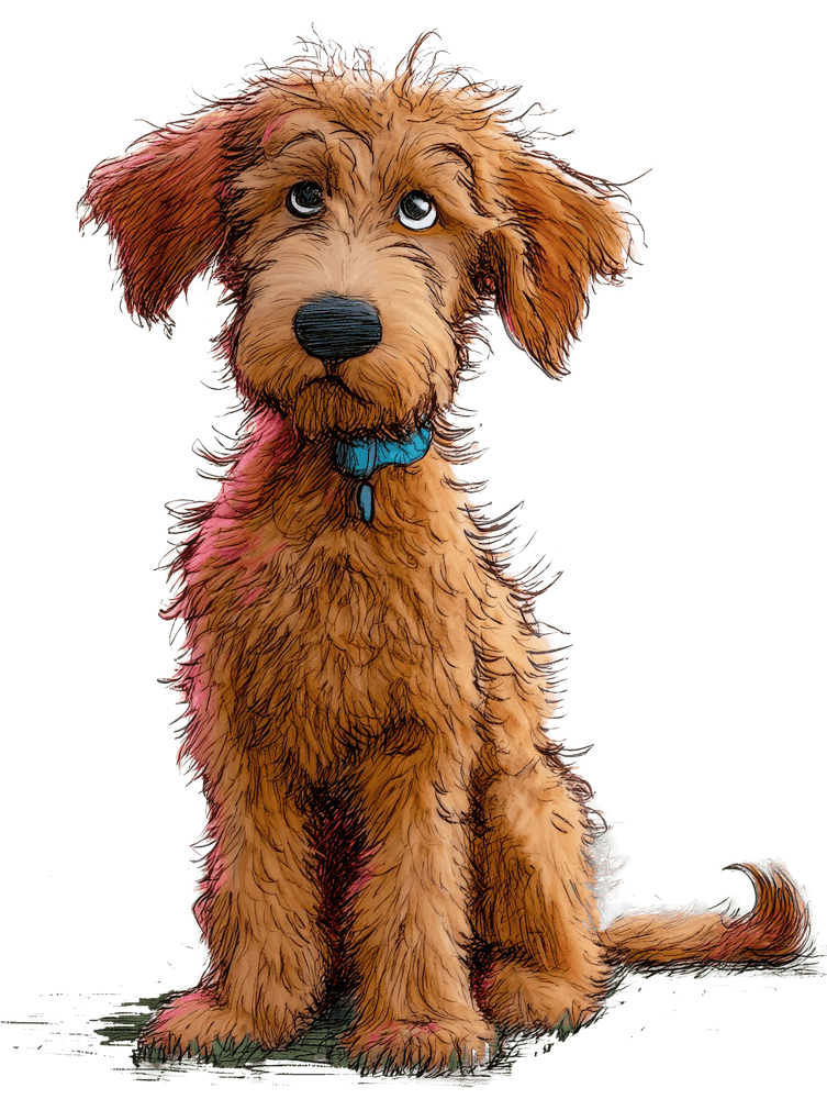 Groodle 1 Dog