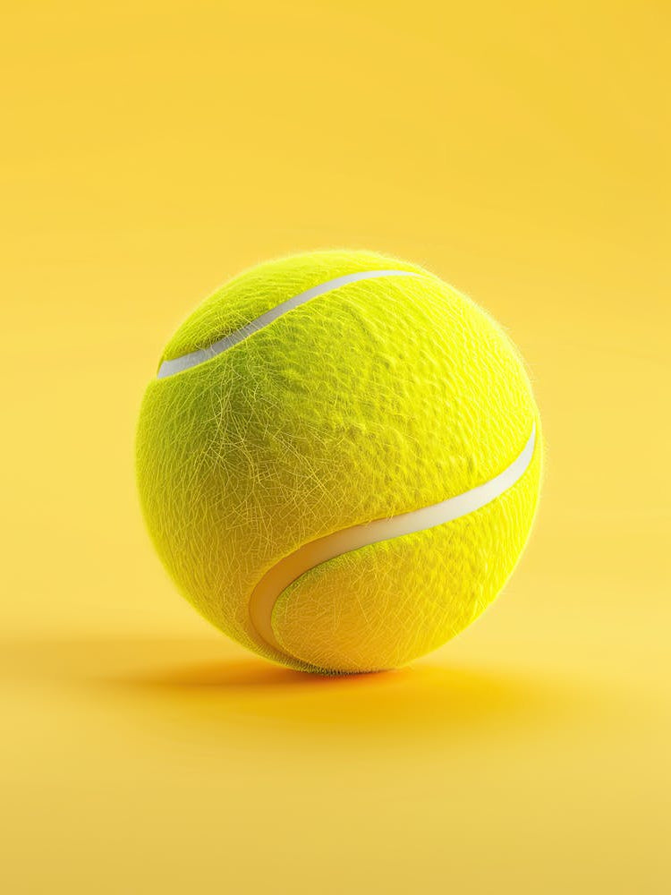 The Weightless Ace Tennis Ball
