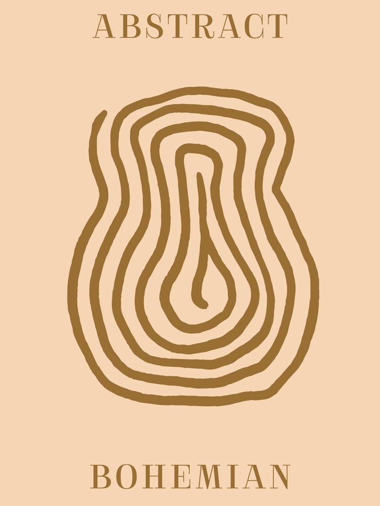 Abstract Bohemian 25