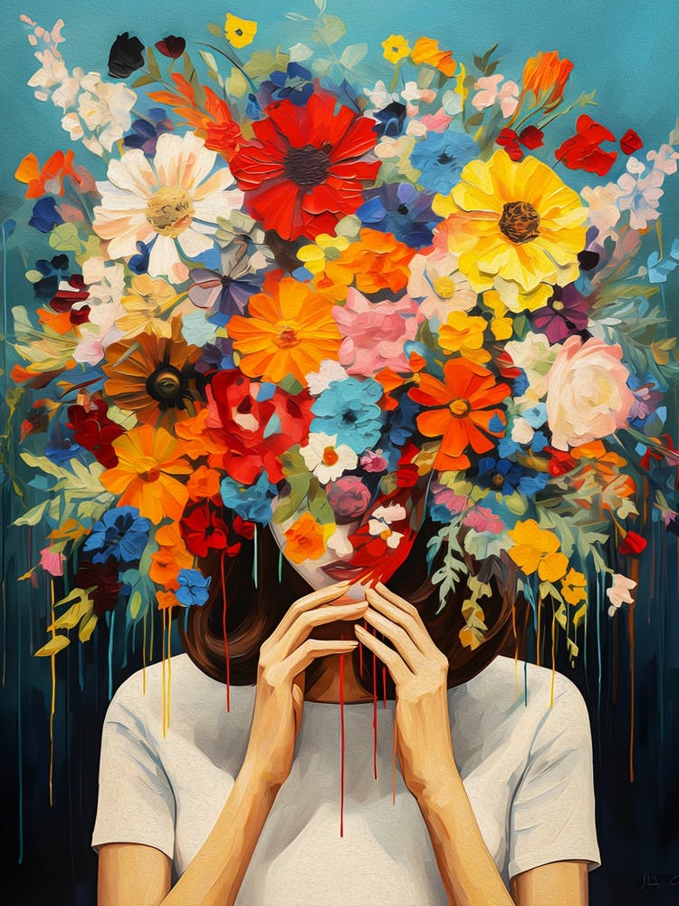 Holding Flower Between My Hands