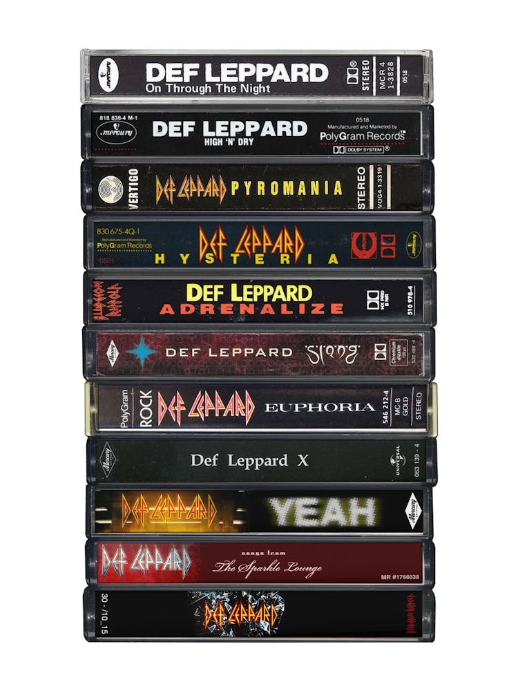 Def Leppard - Albums - Cassette Print