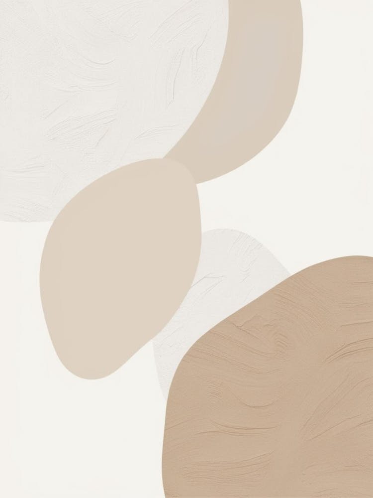 Beige Abstract Painting