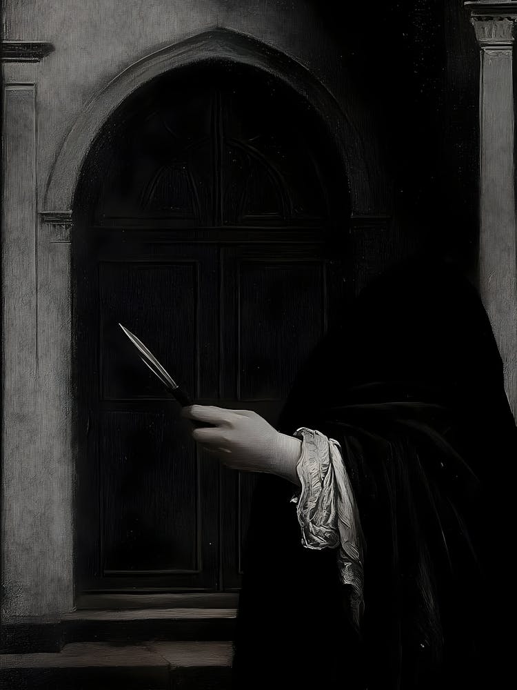 Woman Holding A Book