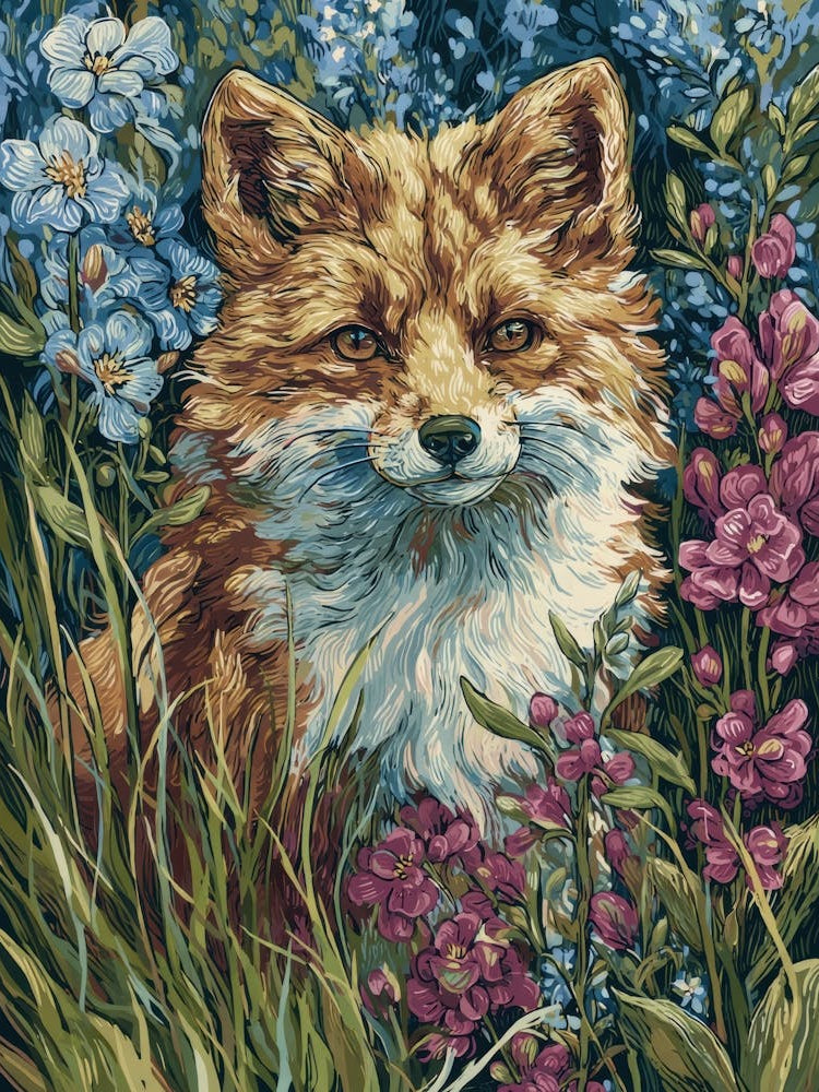 Fox In The Meadow 4