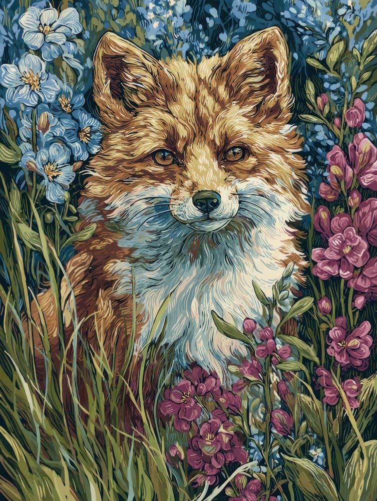 Fox In The Meadow 4