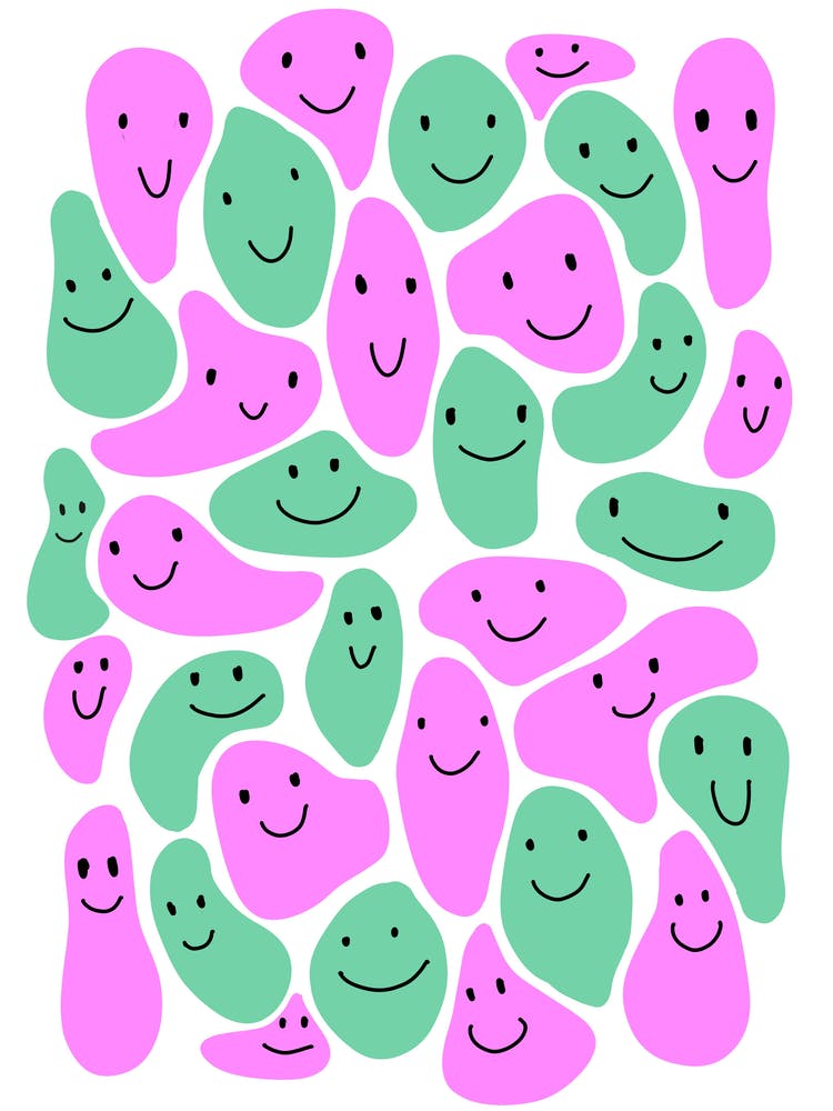 Happy Smiley Face Squiggly 1