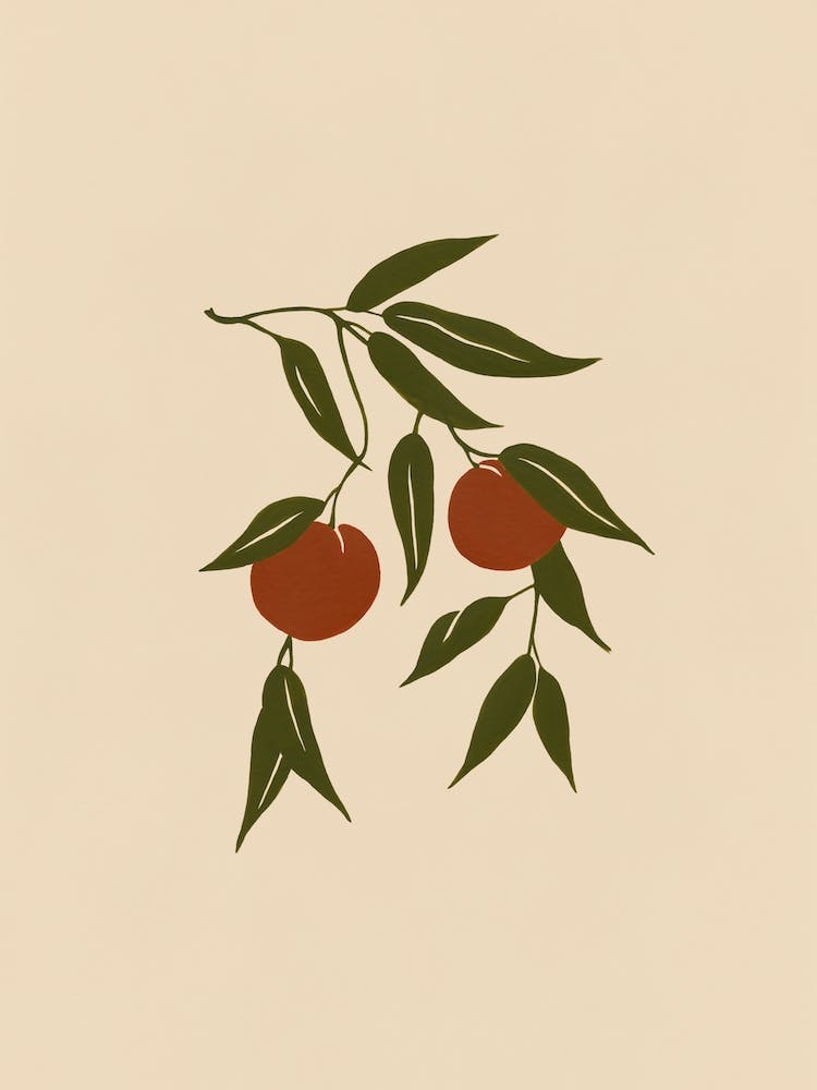 Fruit Tree Branch No 562