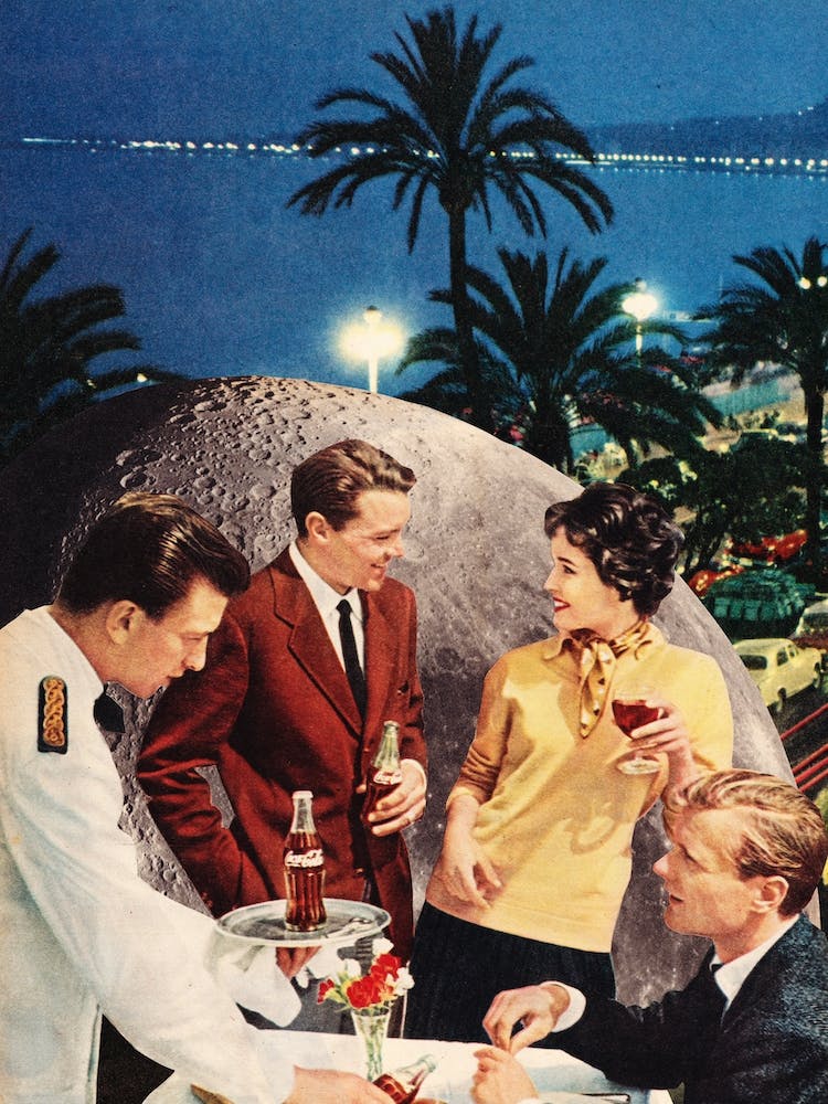 Coke On The Moon