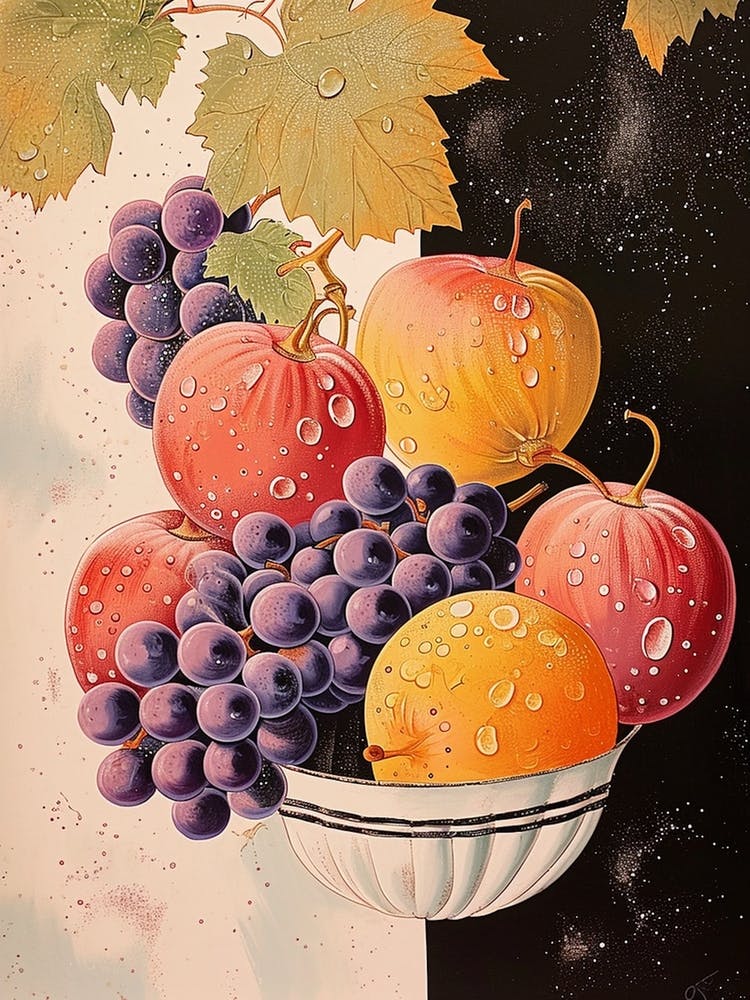 Art Deco Fruit Bowl 2