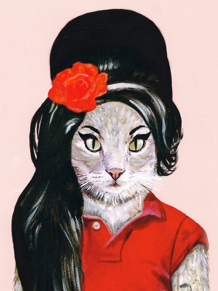 Amy Winehouse Cat