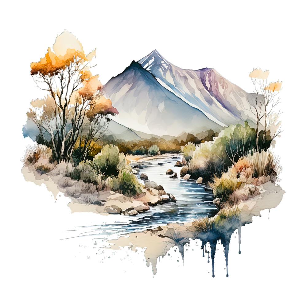 Watercolor Landscape Painting 2
