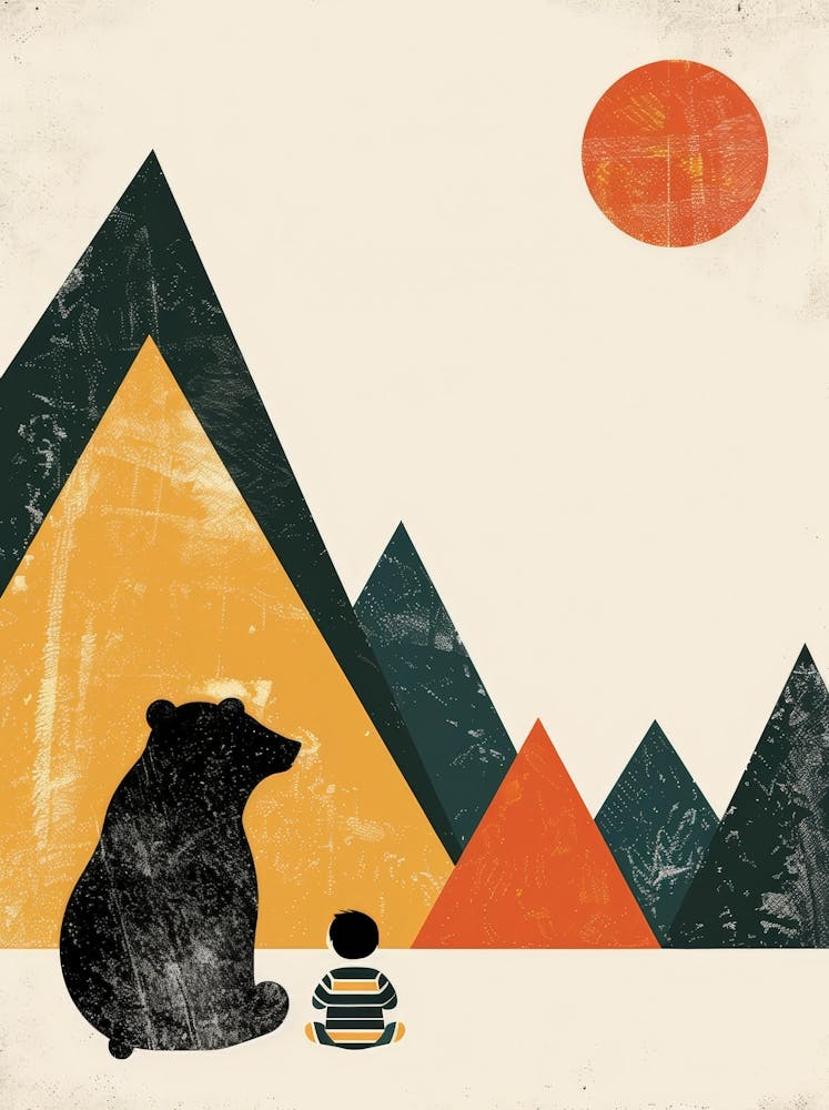 Bear In The Mountains