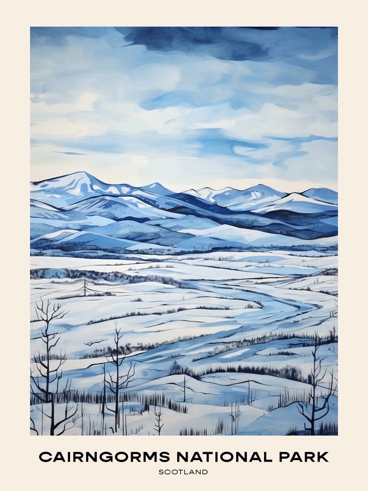 Cairngorms National Park Scotland 3 Poster