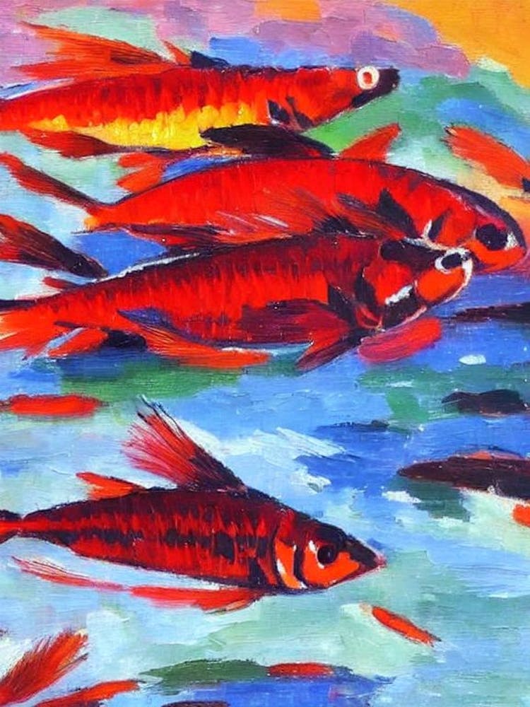 Krill II Matisse Inspired