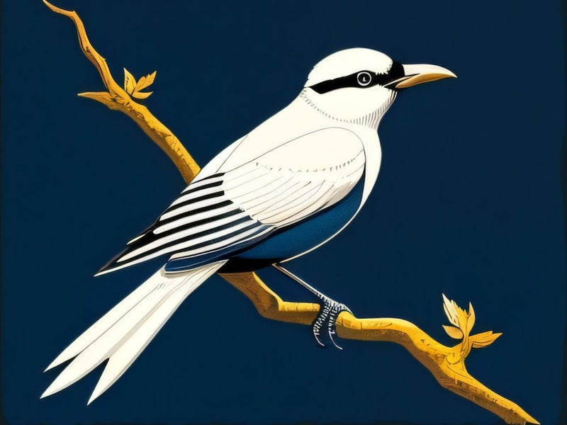 A Bird Perched On A Branch