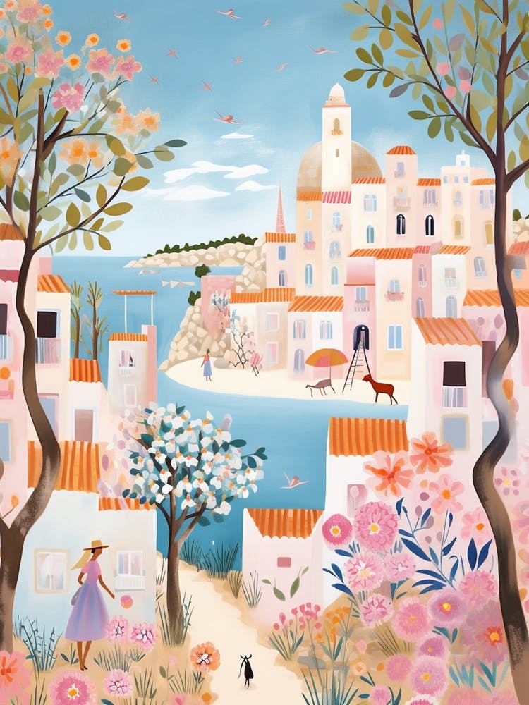 Ibiza Spain 5 Illustration