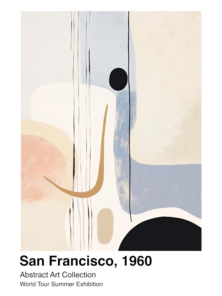 World Tour Exhibition, Abstract Art, San Francisco, 1960 11