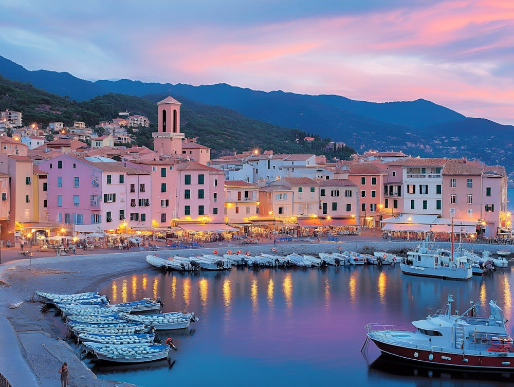 Sunset In Portovenere