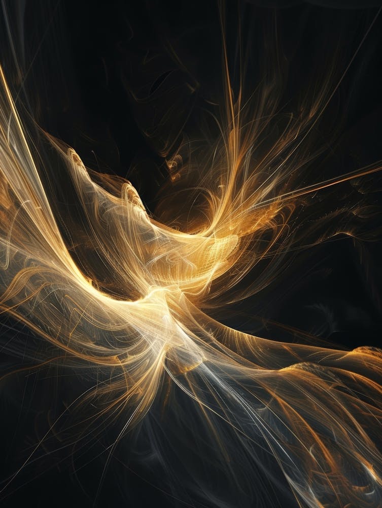 Abstract Golden Light 2