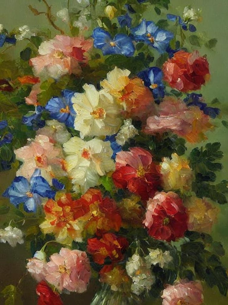 Morning Glory Painting 2 Flower