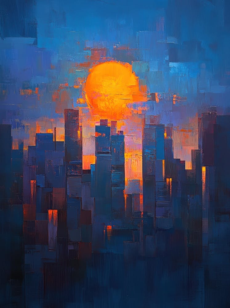 Sunset Cityscape 2