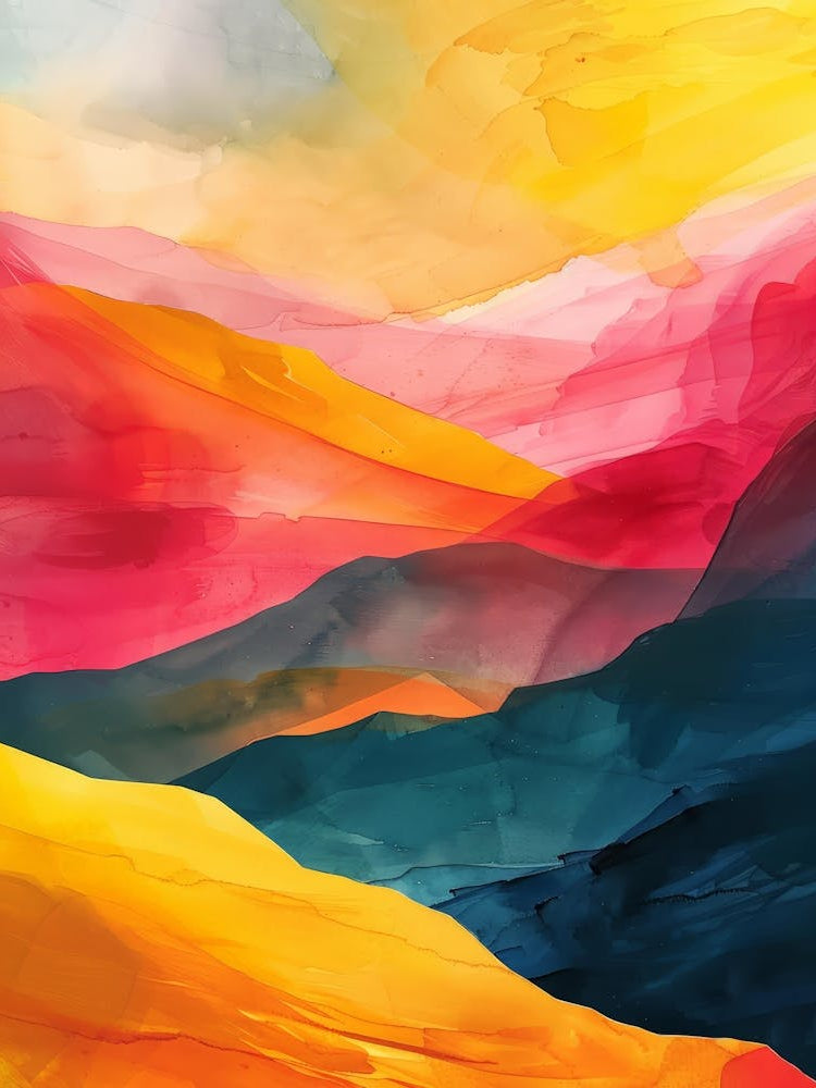 Abstract Landscape Painting 10