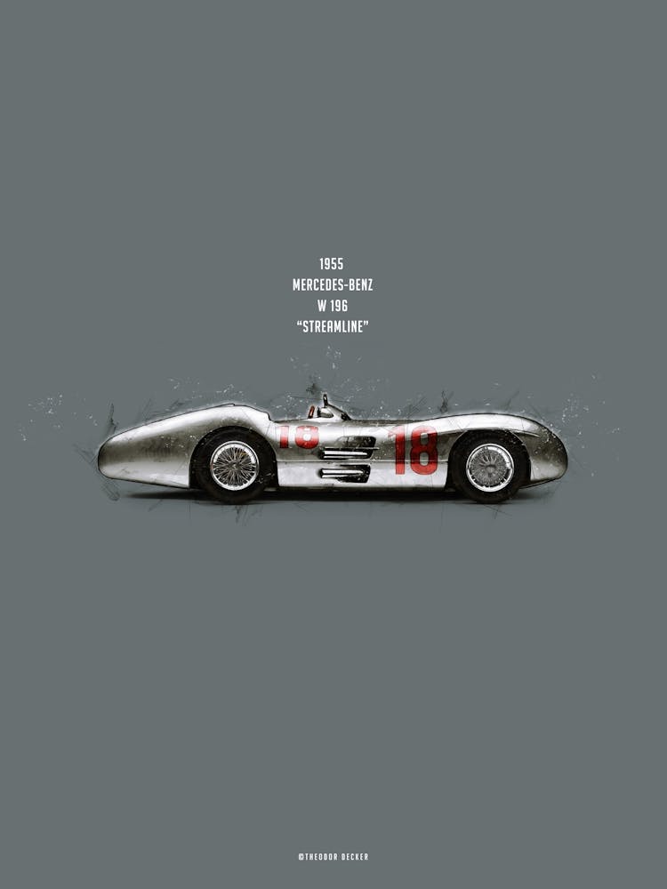 Cic Mercedes Benz W 196 Streamline