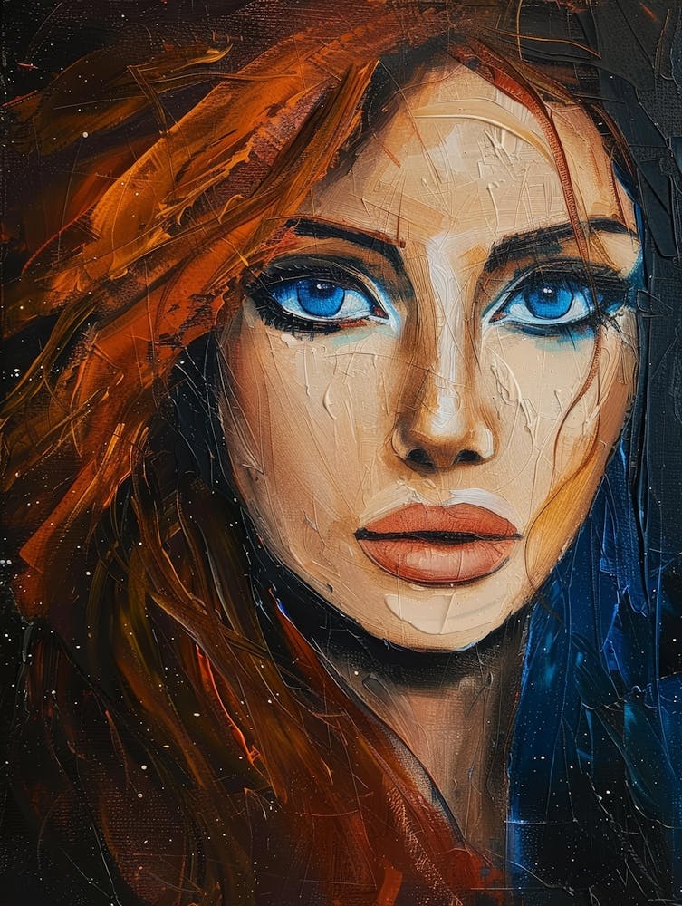 Blue Eyes Of A Woman