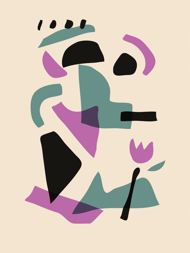 Matisse Flower Abstract Shapes