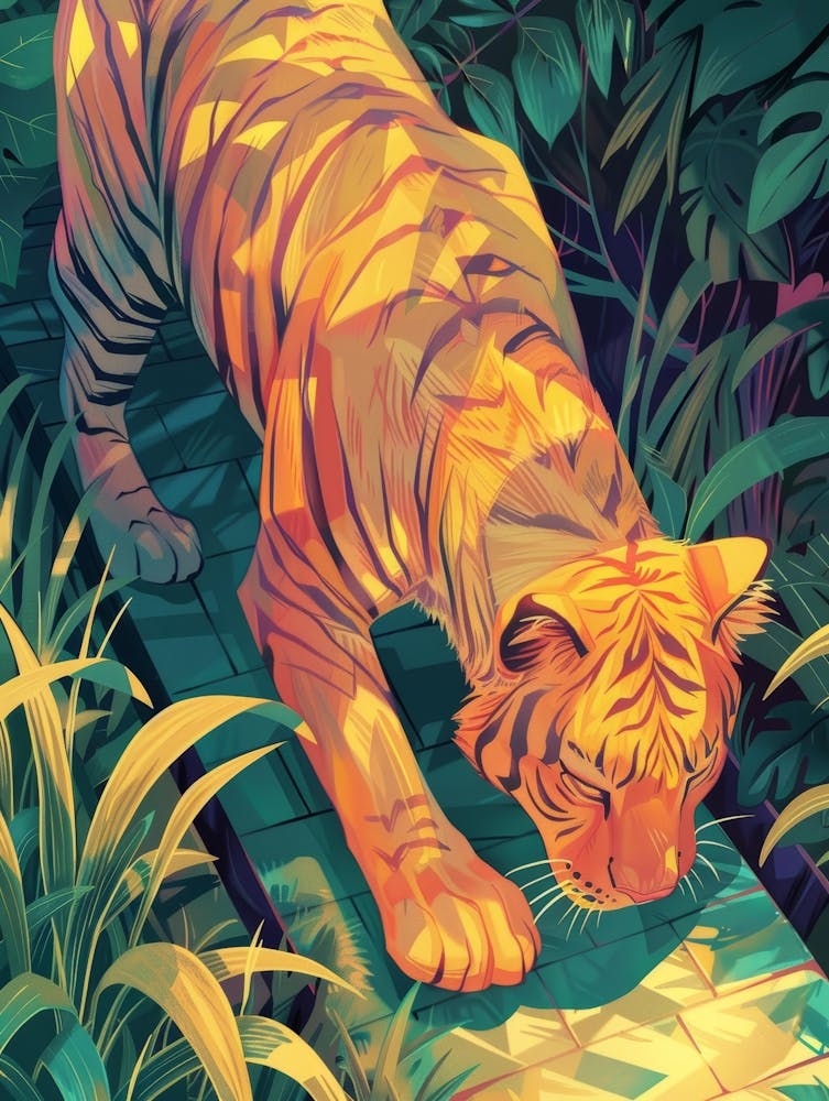 Tiger In The Jungle 59