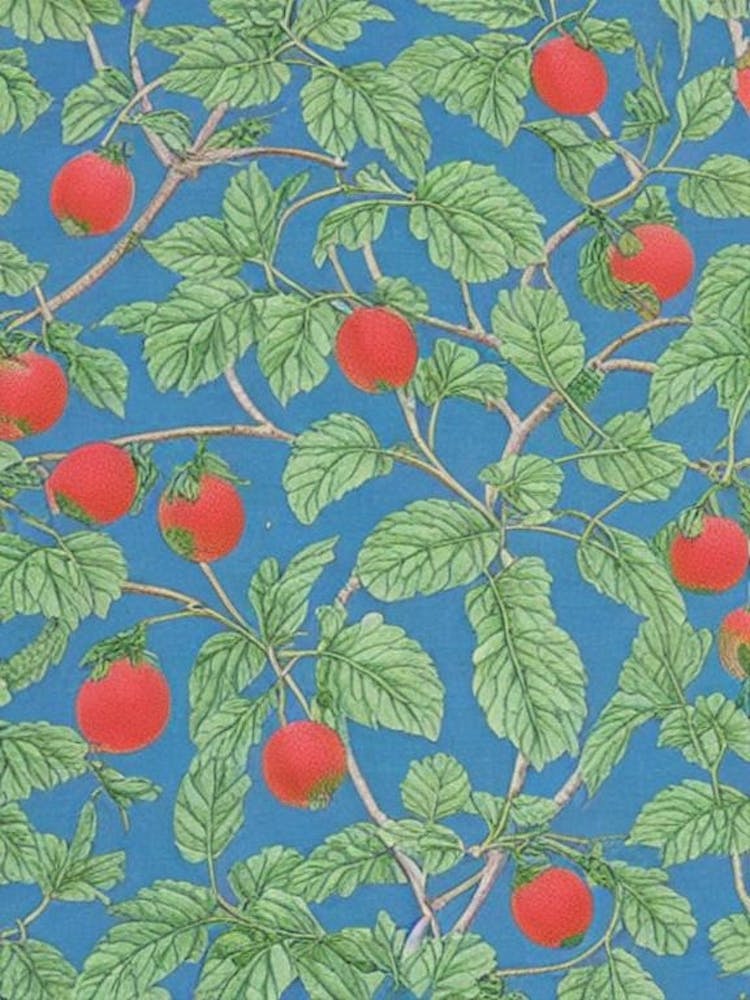 Watermelon Vintage Botanical Fruit