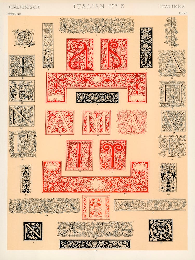 Vintage Pattern, Owen Jones        