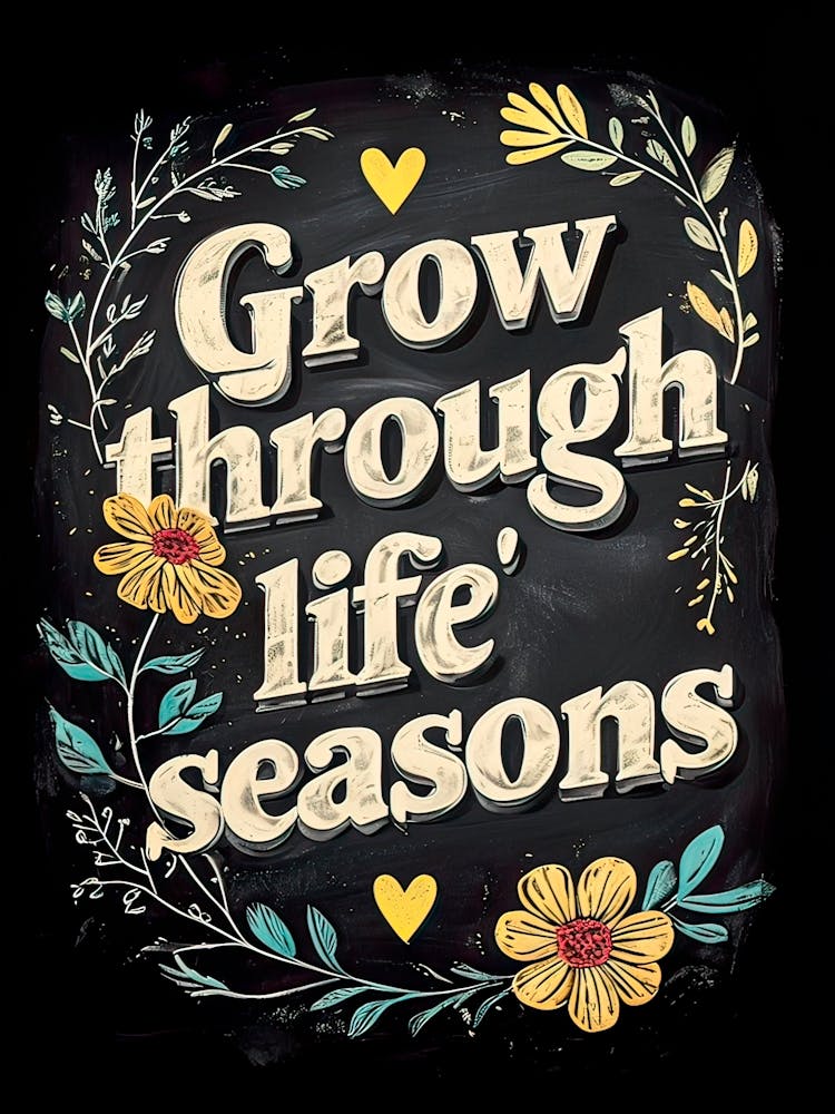Grow Through Life'S Seasons